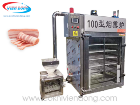 quy trình sản xuất thịt xông khói